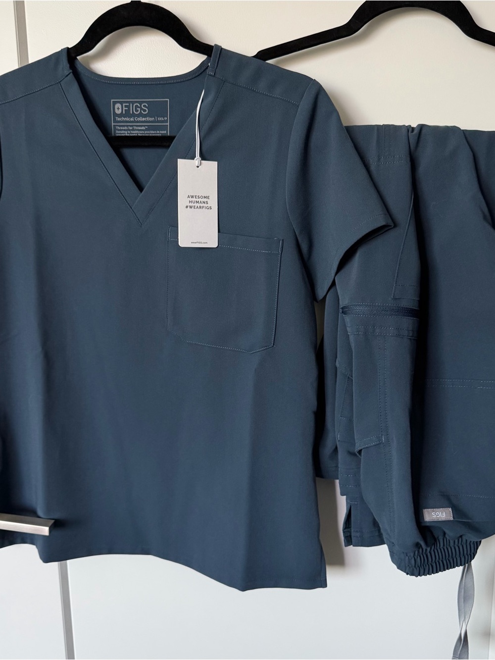 FIGS Dark Harbor Scrubs Set